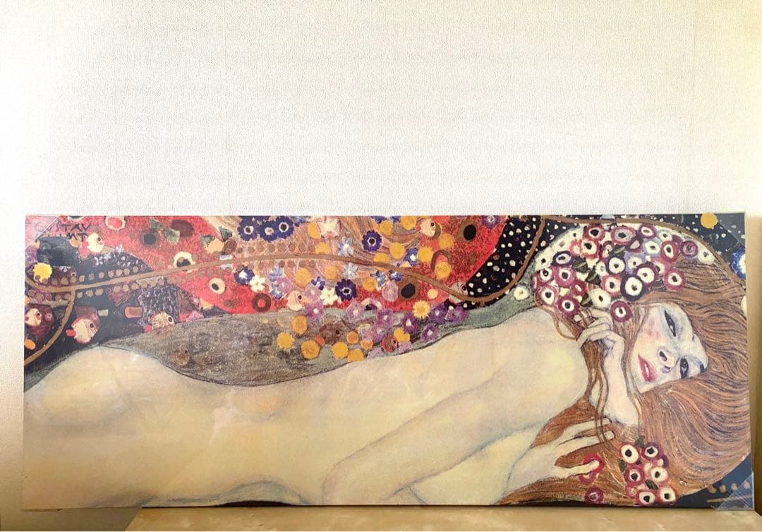 新品・フィルム付き】IKEA クリムト 水蛇II アートパネル - メルカリ