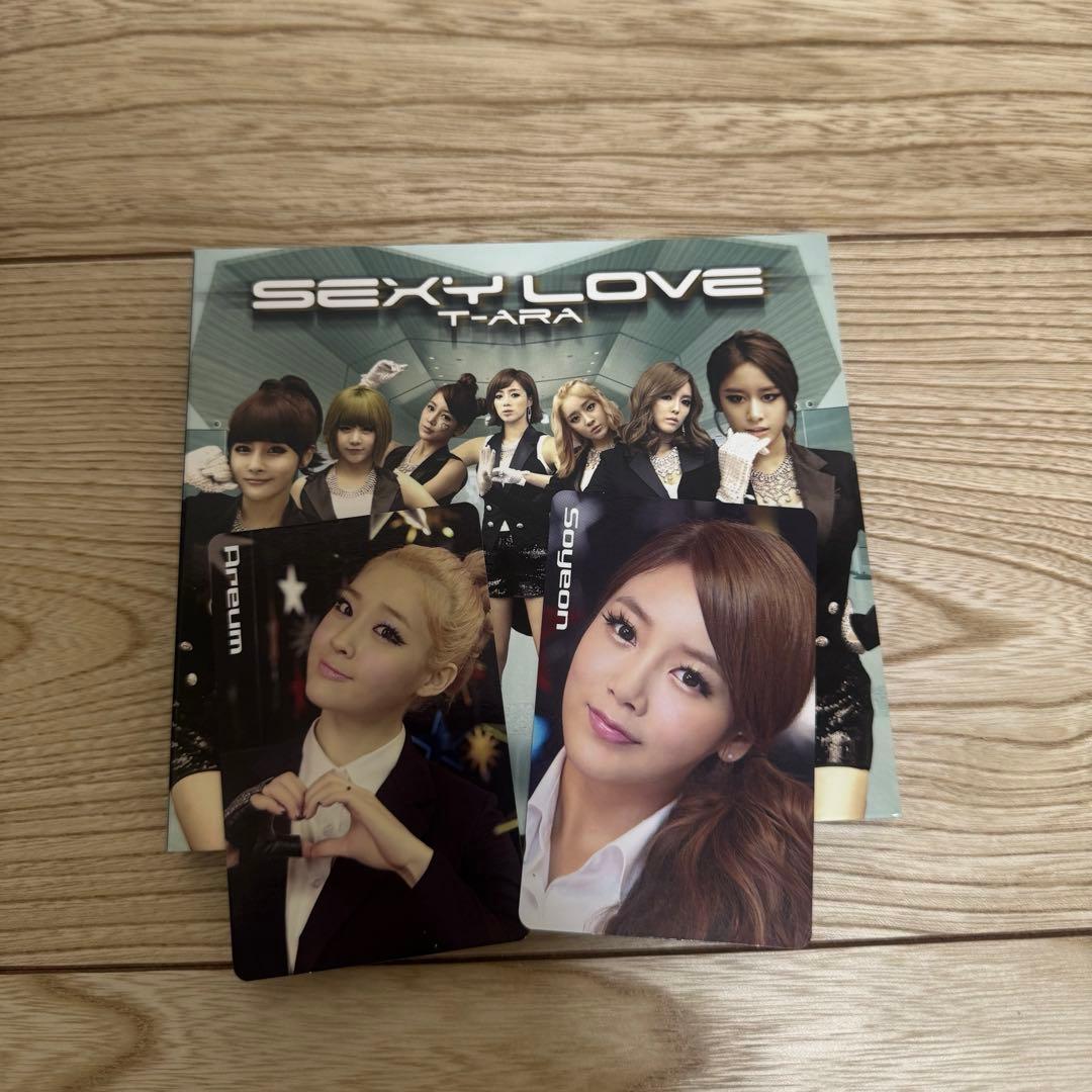 T-ARA SEXY LOVE CD トレカ付き - メルカリ