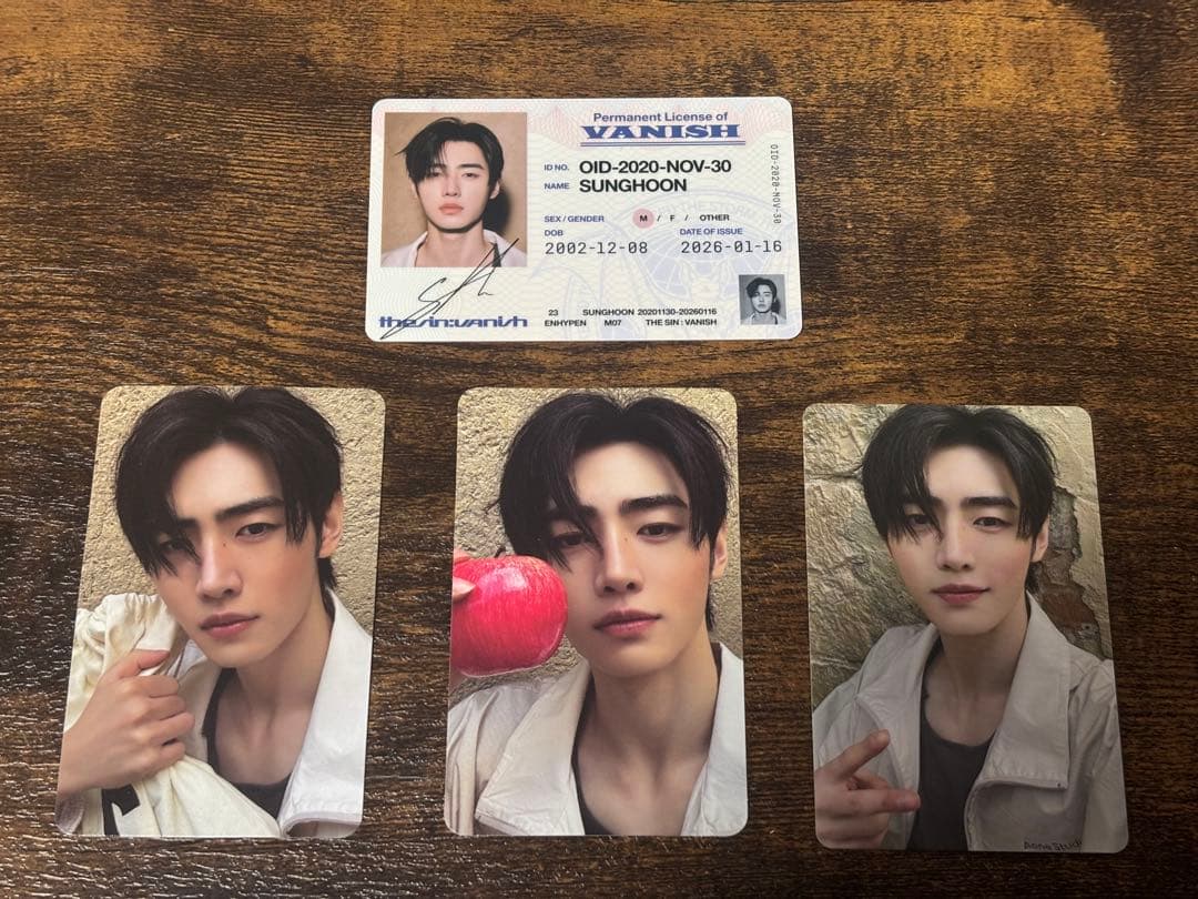 ENHYPEN THE SIN : VANISH ソンフン トレカセット - メルカリ