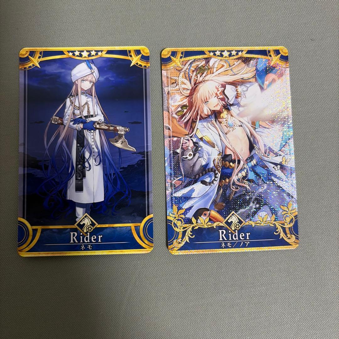 FGO アーケード ネモ/ノア 第一再臨/最終再臨 フェイタル セット