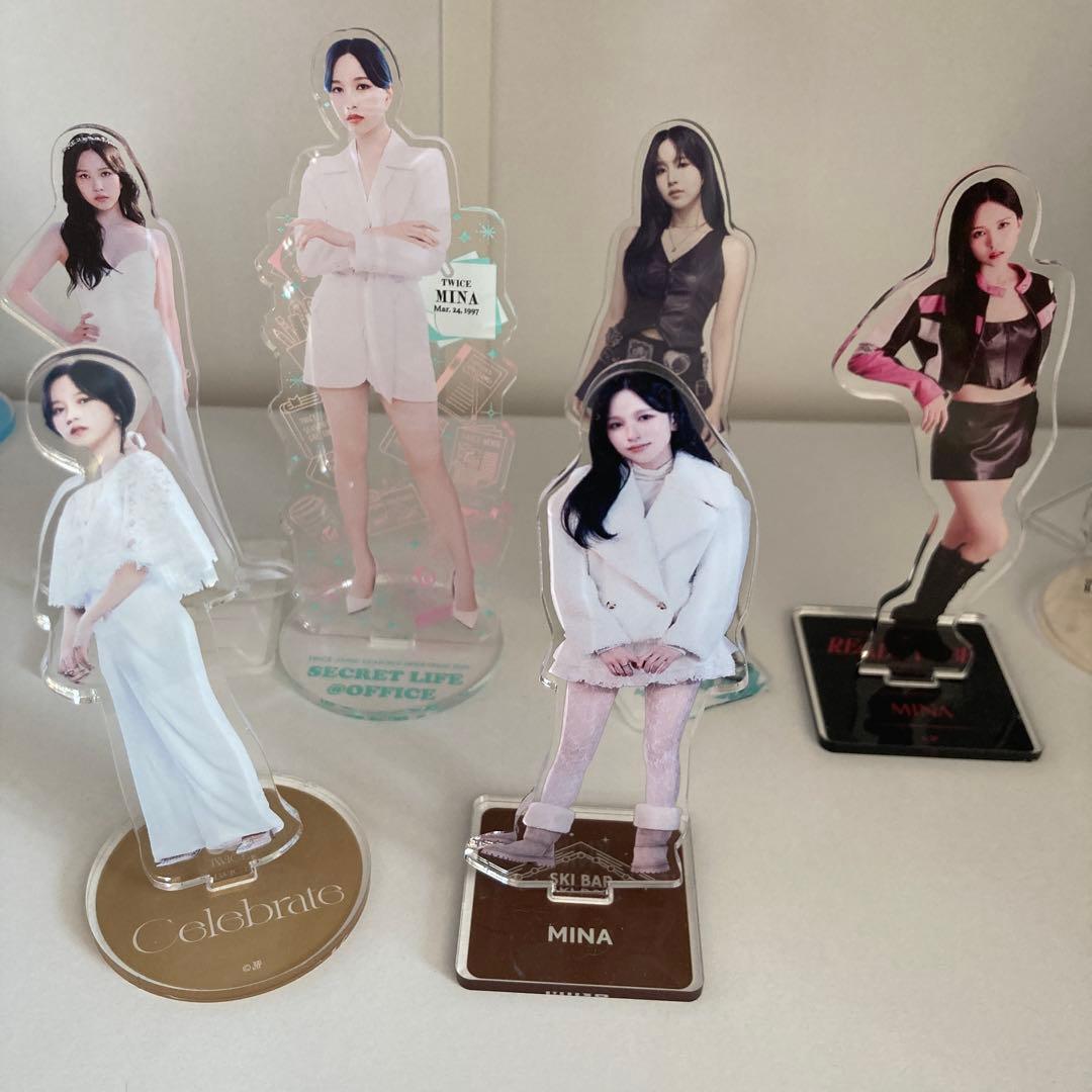 twiceミナ アクリルスタンド まとめ売り - メルカリ