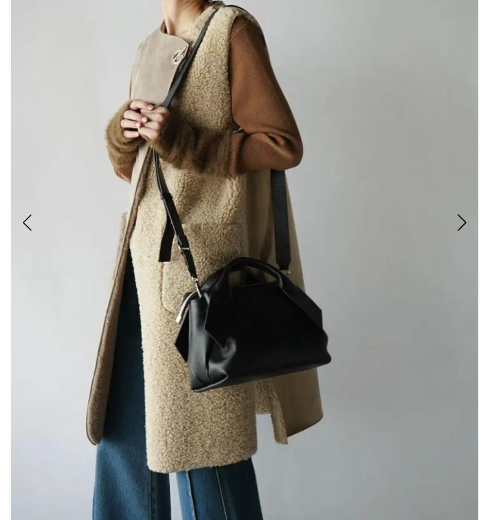 RADIATE リボンディティールレザー2WAYバッグ