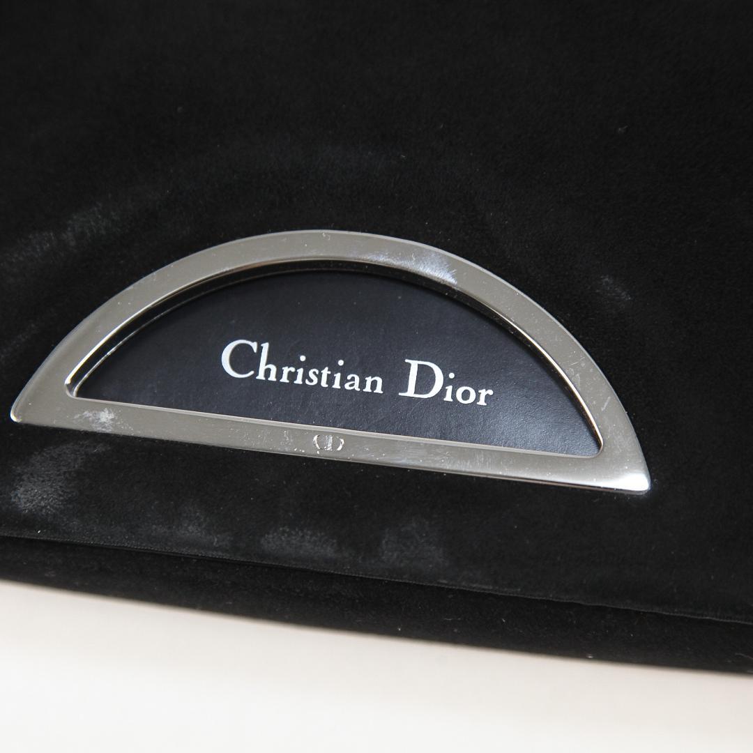 希少 Christian Dior マリスパール スエード ワンショルダーバッグ