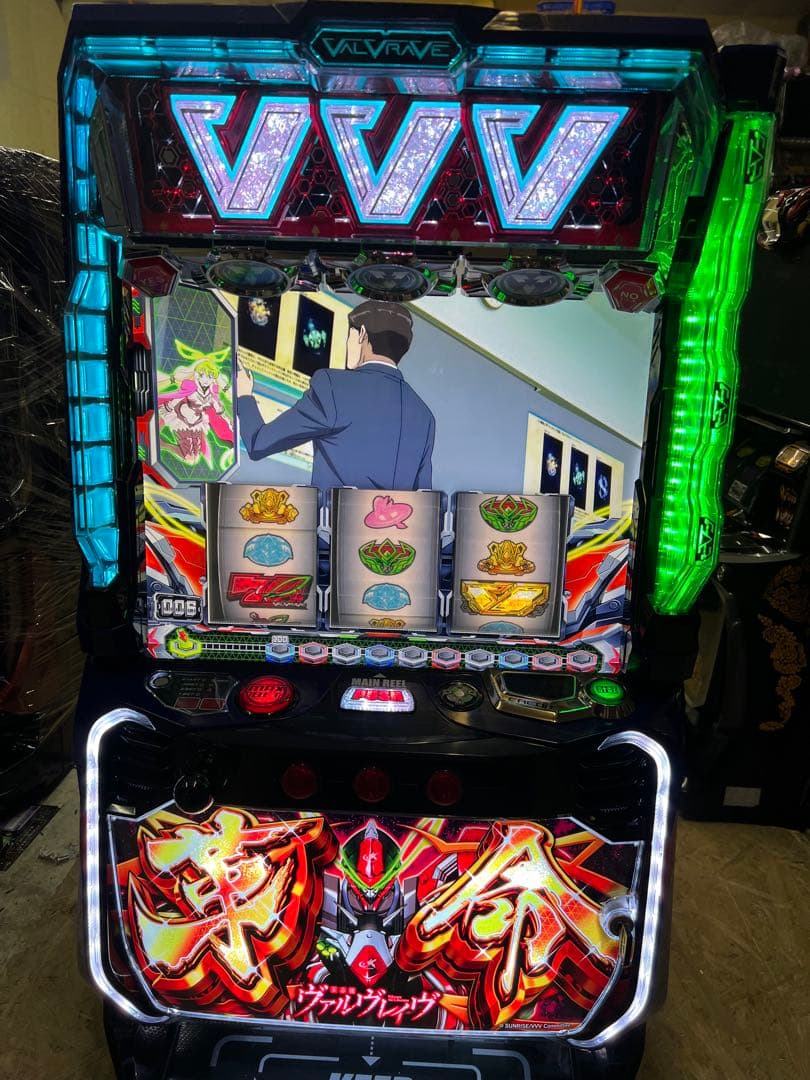 パチスロ実機　革命パネルヴァルヴレイブ　データ対応　バイブスイッチ付き お取り寄せ商品】SANKYO パチスロ 革命機ヴァルヴレイヴ [革命パネル