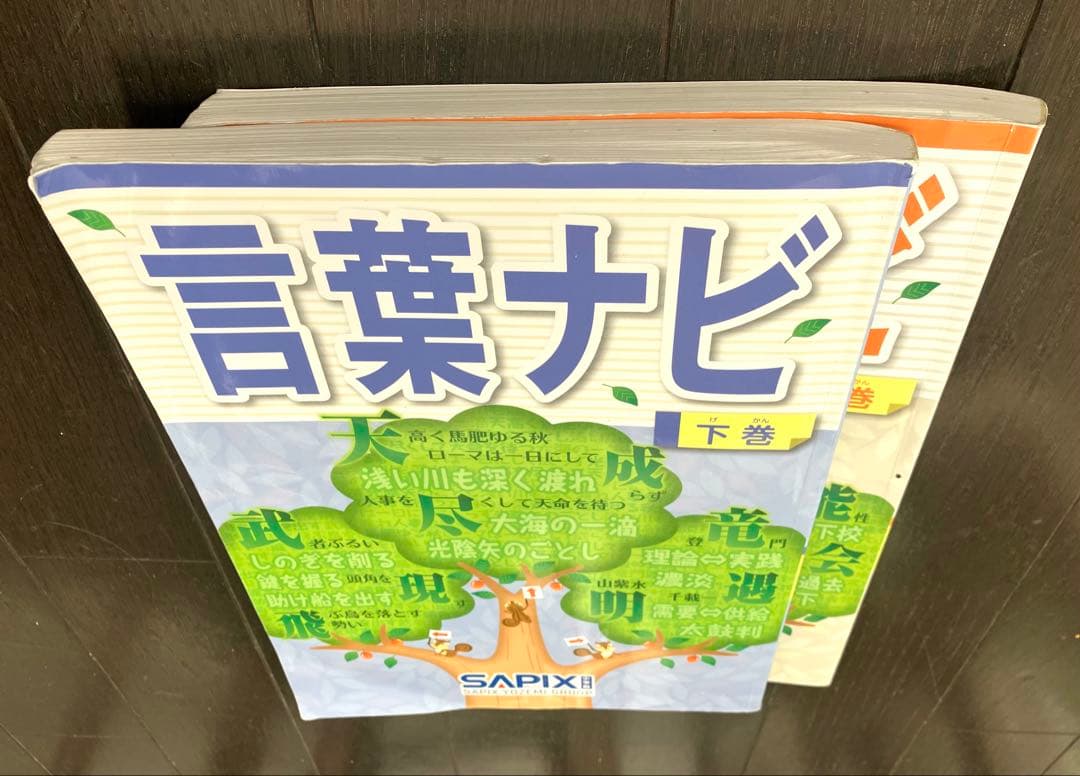 SAPIX サピックス 言葉ナビ 上巻・下巻 セット - メルカリ