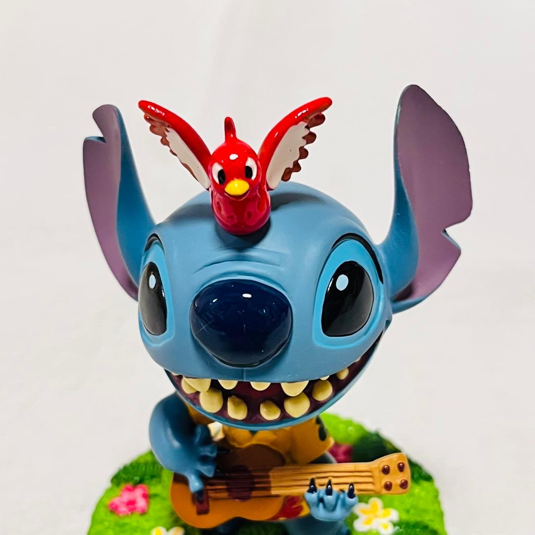 ディズニー スティッチ リゾート フィギュア ボブルヘッド 首振り レア