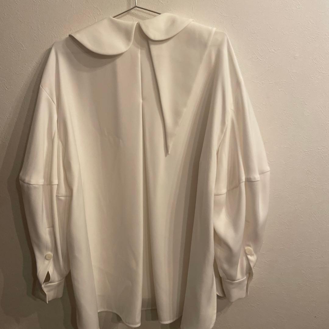 ENFOLD ホワイト シャツ 38 2024 完売品 エンフォルド - メルカリ