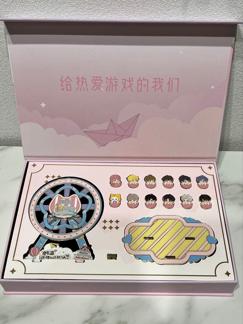 Paper 13周年 社員感謝ギフトBOX 恋と深空 恋とプロデューサー　ニキ 恋と深空 CDギフトボックス 深空の響き セット 特典付 マヒル 公式正規