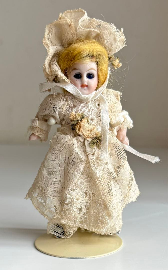 アンティーク ミニョネット オールビスクドール 10cm - メルカリ