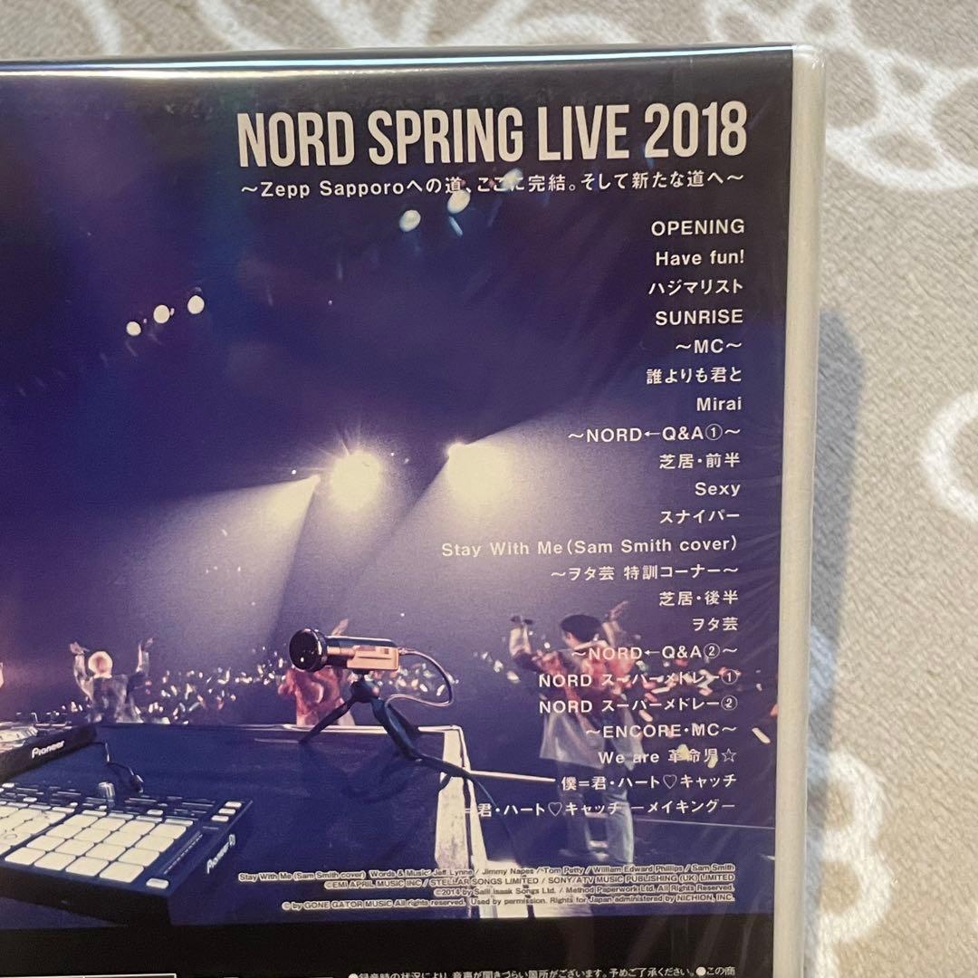 NORD SPRING LIVE 2018 DVD 未開封品