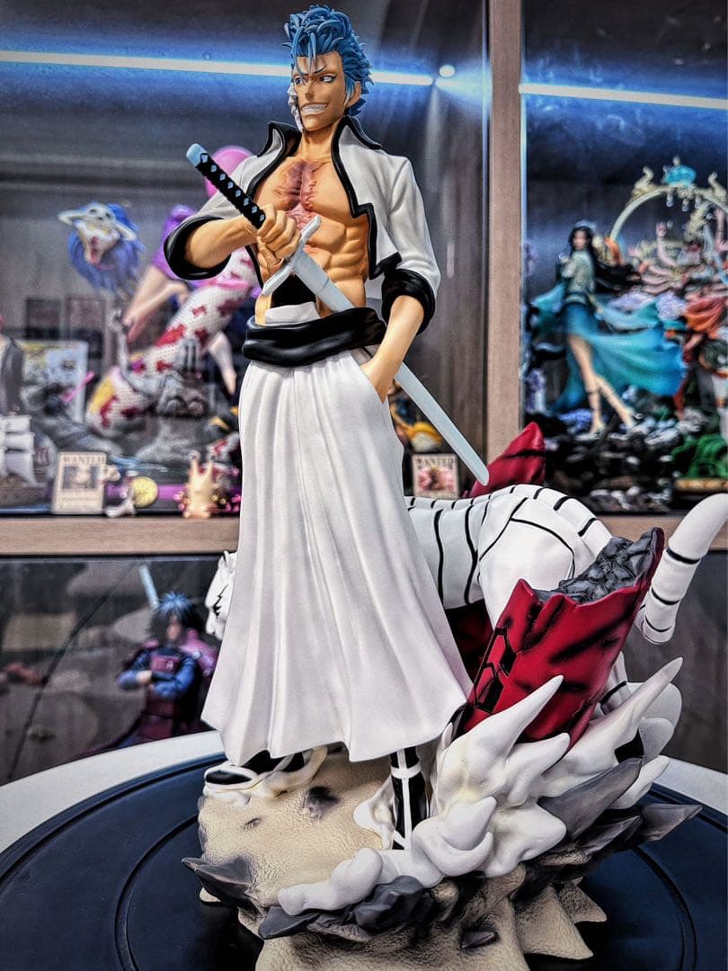 BLEACH 黒衣少年図 グリムジョー ガレージキット ガレキ スタチュー⑨