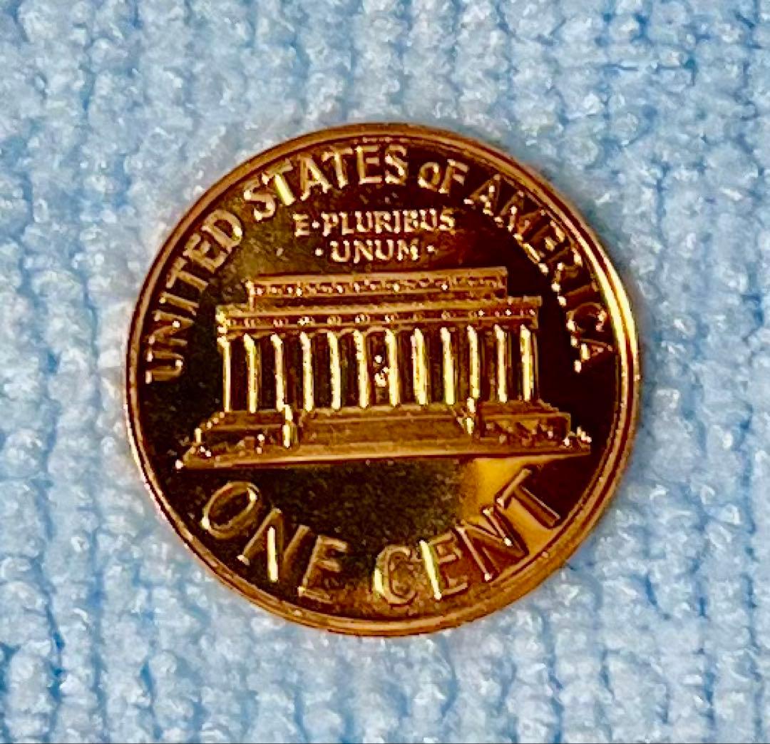 C179 1959年 ペニー銅貨プルーフ リンカーン アメリカ - メルカリ
