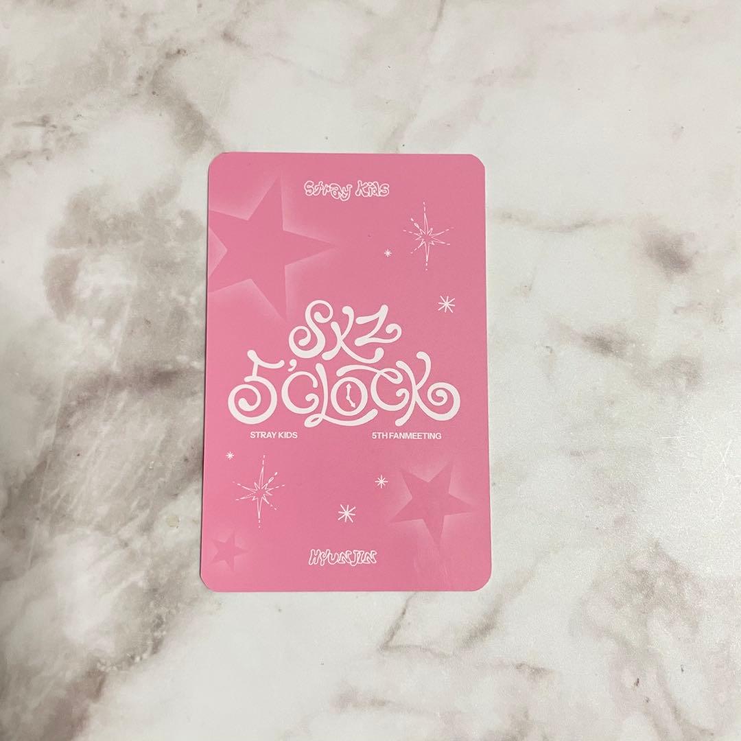 ヒョンジン】スキズ トレカ SKZ 5'CLOCK ステイゾーン 2/16 - メルカリ