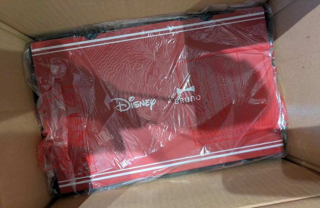 《BRUNO》DISNEY コンパクトホットプレート赤