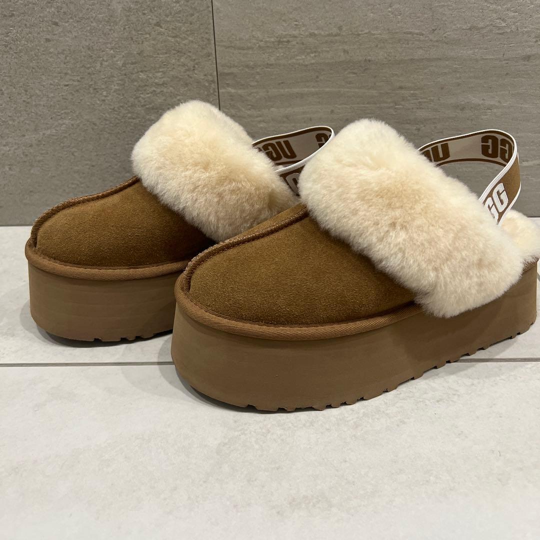 最終値下げUGG アグ W FUNKETTE ファンケット　24cm UGG】 Funkette アグ ファンケット 厚底 6cm 1113474☆大人気 (UGG