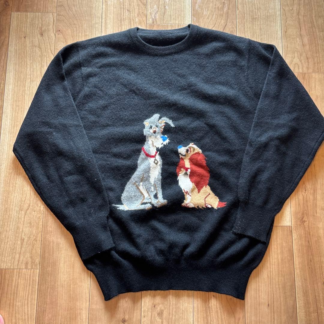 月末セール】ディズニー ニット セーター わんわん物語 - メルカリ