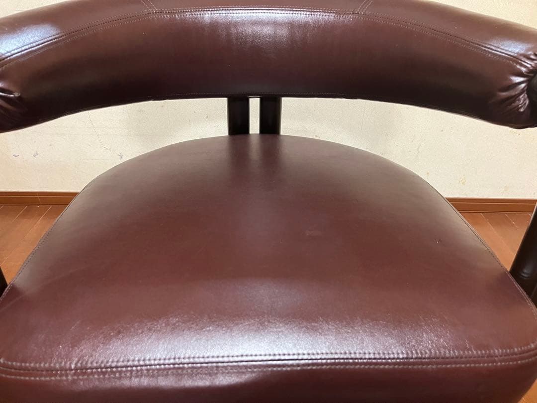 すし様専用 MOBILIA】 モビリア 革シングルソファ 日本創業②