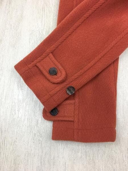 SHIPS 新品 未使用品 ダッフルコート オレンジ M タグ付定価39000円