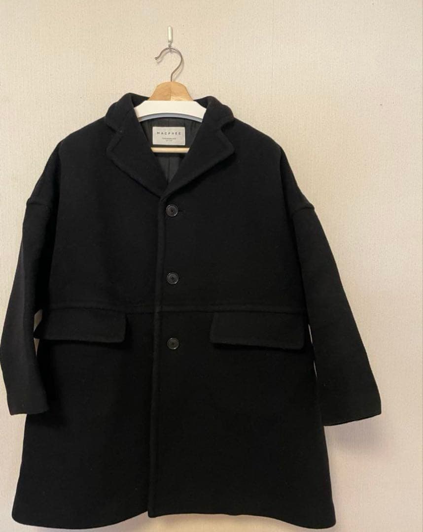 MACPHEE パイルメルトン オーバーサイズドコート - メルカリ