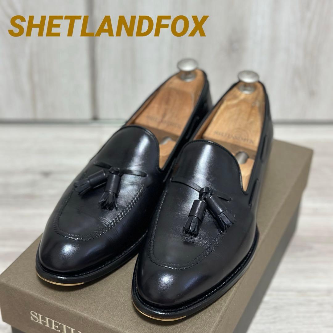 美品！】シェットランドフォックス ケンジントンⅡ タッセルローファー