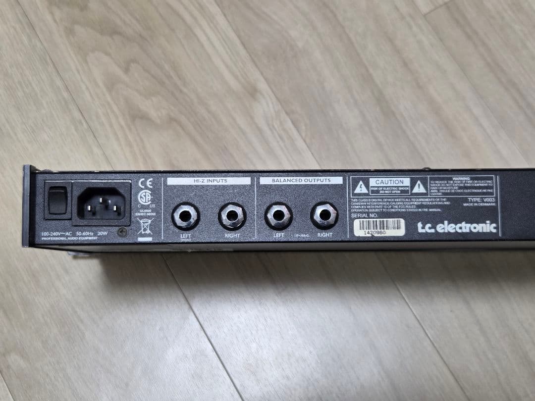 t.c.electronic G-Force マルチエフェクター 訳アリ