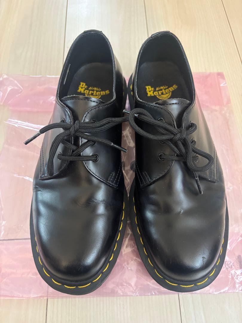 【美品】Dr. Martens 1461 3ホール　27cm UK8レザー 1461Z 3ホールシューズ