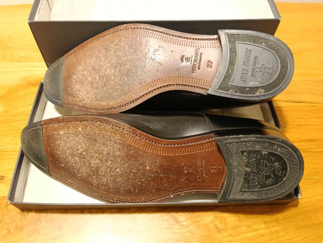 【極美品】SCOTCH GRAIN スコッチグレイン 匠 27.0cm 黒