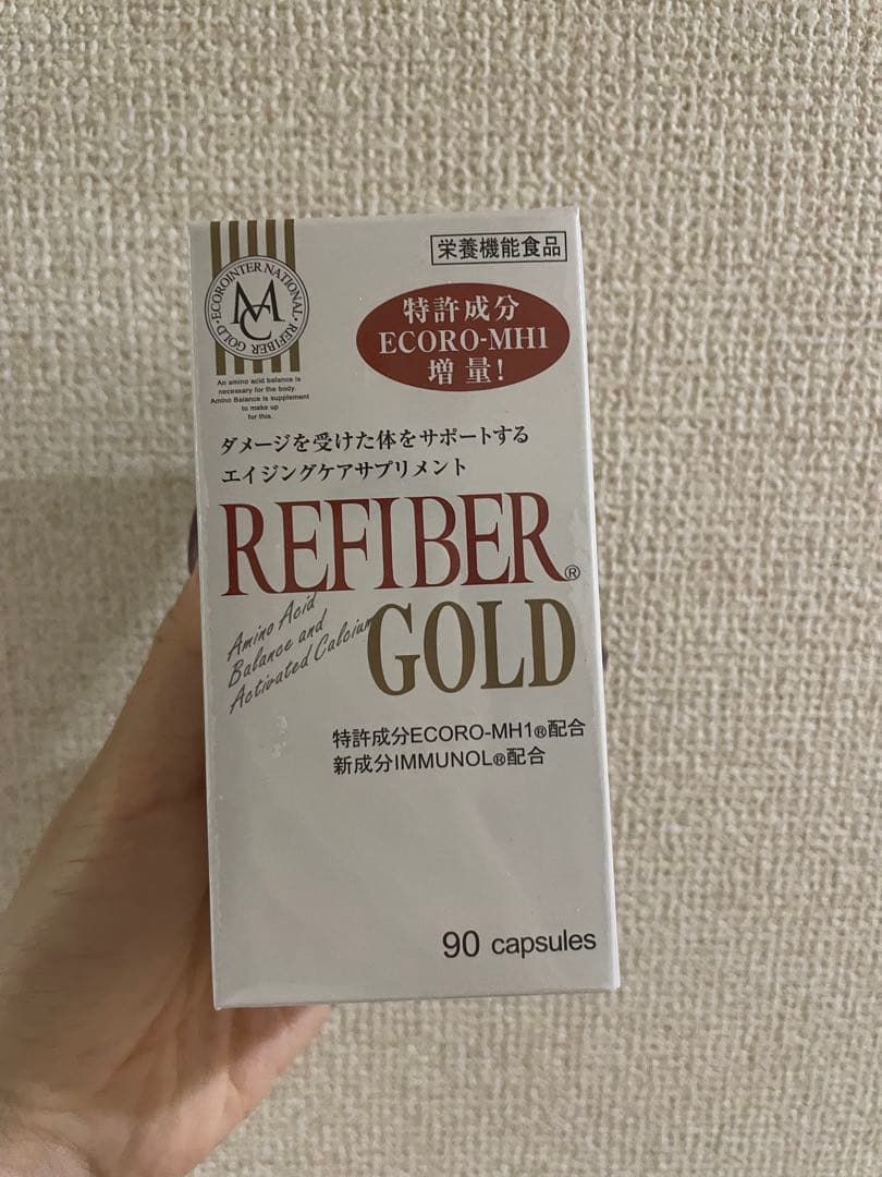 エコロインターナショナルREFIBER GOLD 90カプセル エコロ・インターナショナル / リーファイバーGOLD Refiber Gold ※