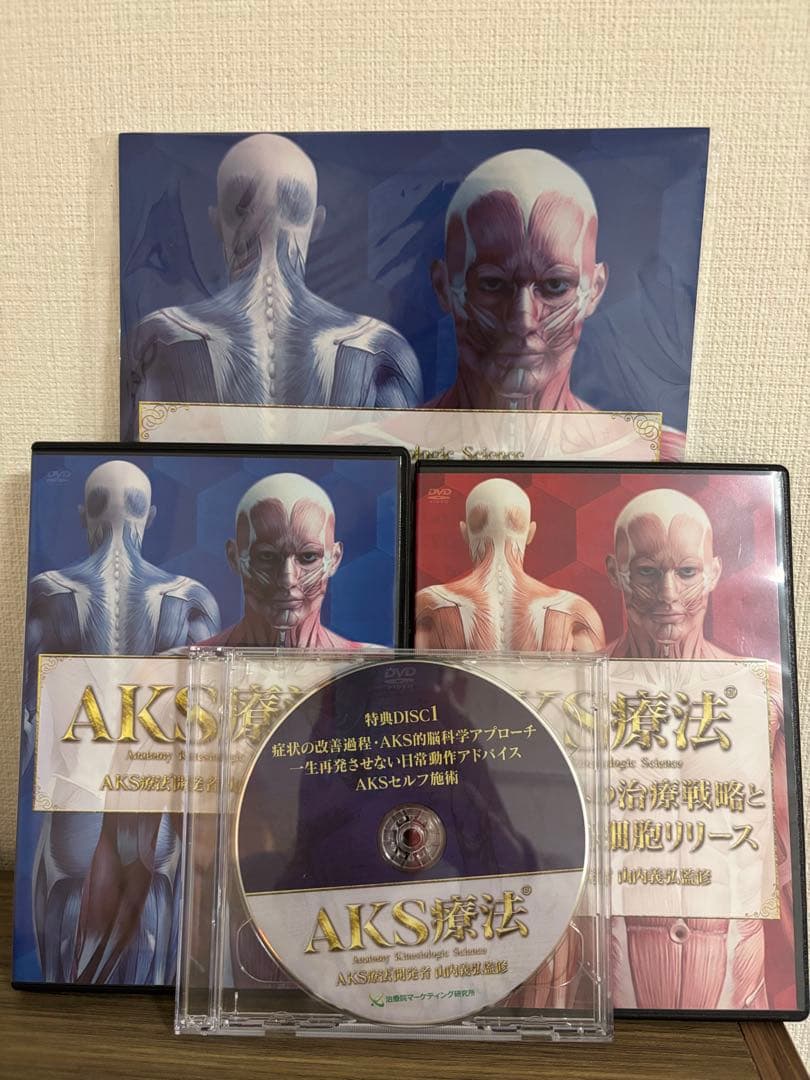 山内義弘 AKS療法(R)～痛み消失の絶対方程式 DVDコンプリートセット