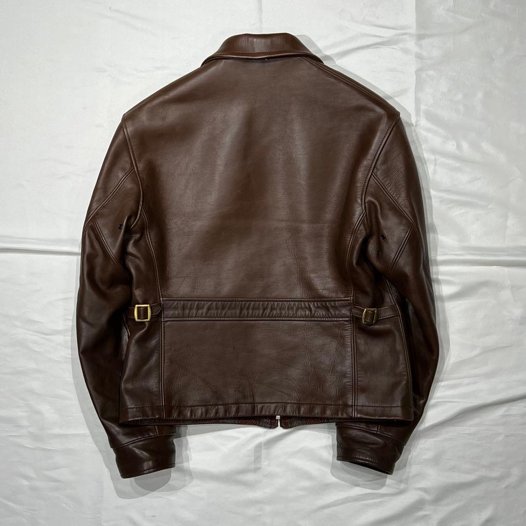 At Last&co. アットラスト スポーツジャケット レザージャケット 40