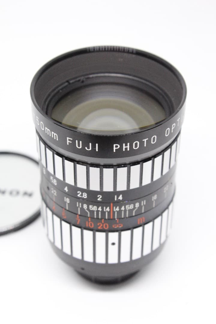 レア品　Fujinon ITV 50mm f1.4 　Cマウント　値下げ ふんわり柔らか端正描写 ／ フジノン FUJINON 50mm f1.4（初期型