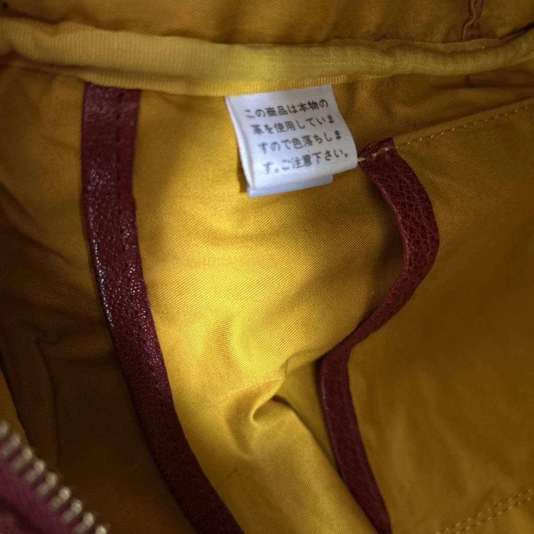 ポーター プリュム PORTER PRIME ボストンバッグ レア 赤 革