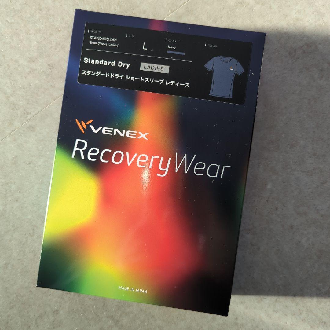 VENEX ドライ Tシャツ レディース L 【定価¥13,200】 VENEX（ベネクス） リカバリーウェア レディース 半袖 Tシャツ
