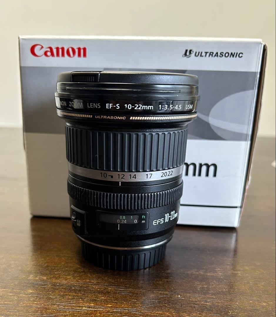 CANON EF-S 10-22mm f/3.5-4.5 USM 箱あり