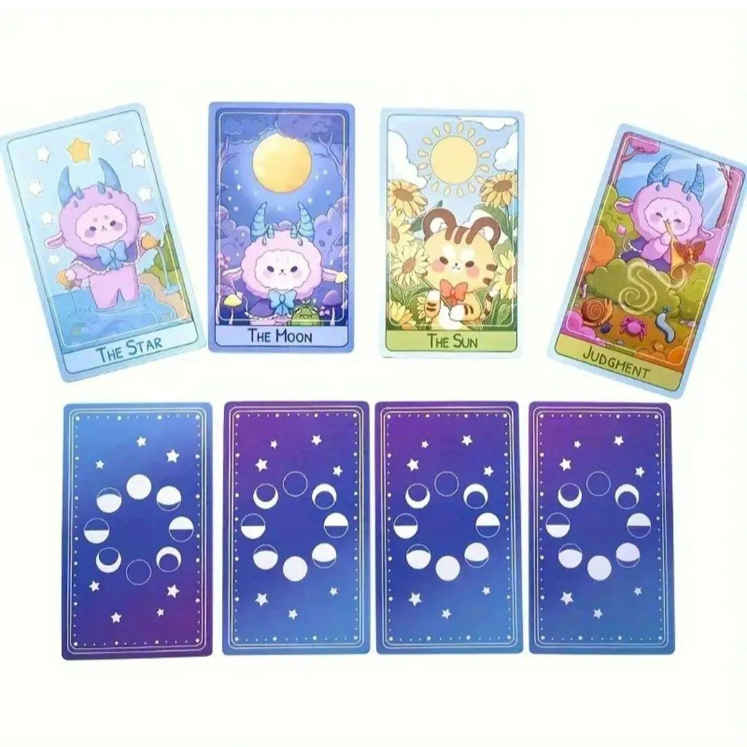 新品 未開封 動物 可愛い かわいい タロットカード 【T14】 - メルカリ