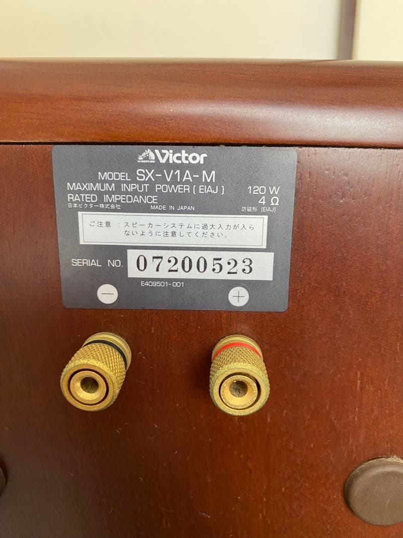 ビクター　SX-VIA -Mブックシェルフスピーカー