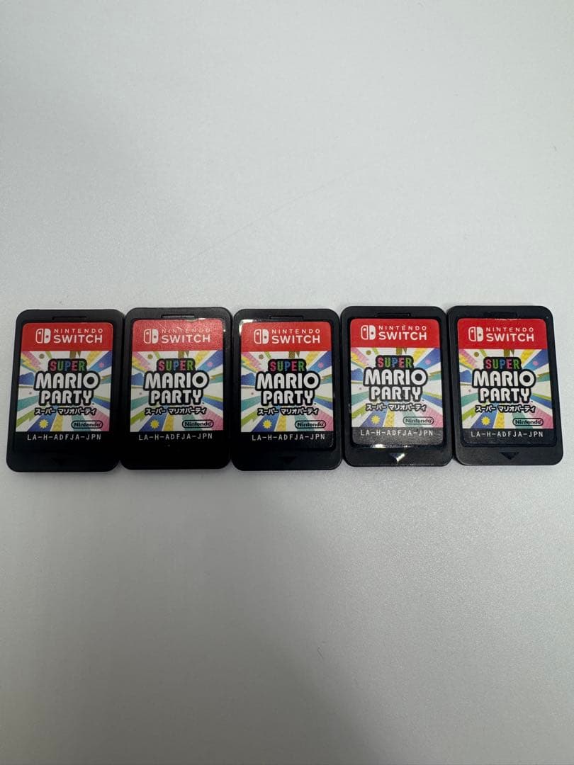 Switch スーパーマリオパーティ 5本セット 新品未開封5本】 スーパー マリオパーティジャンボリー Switchソフト