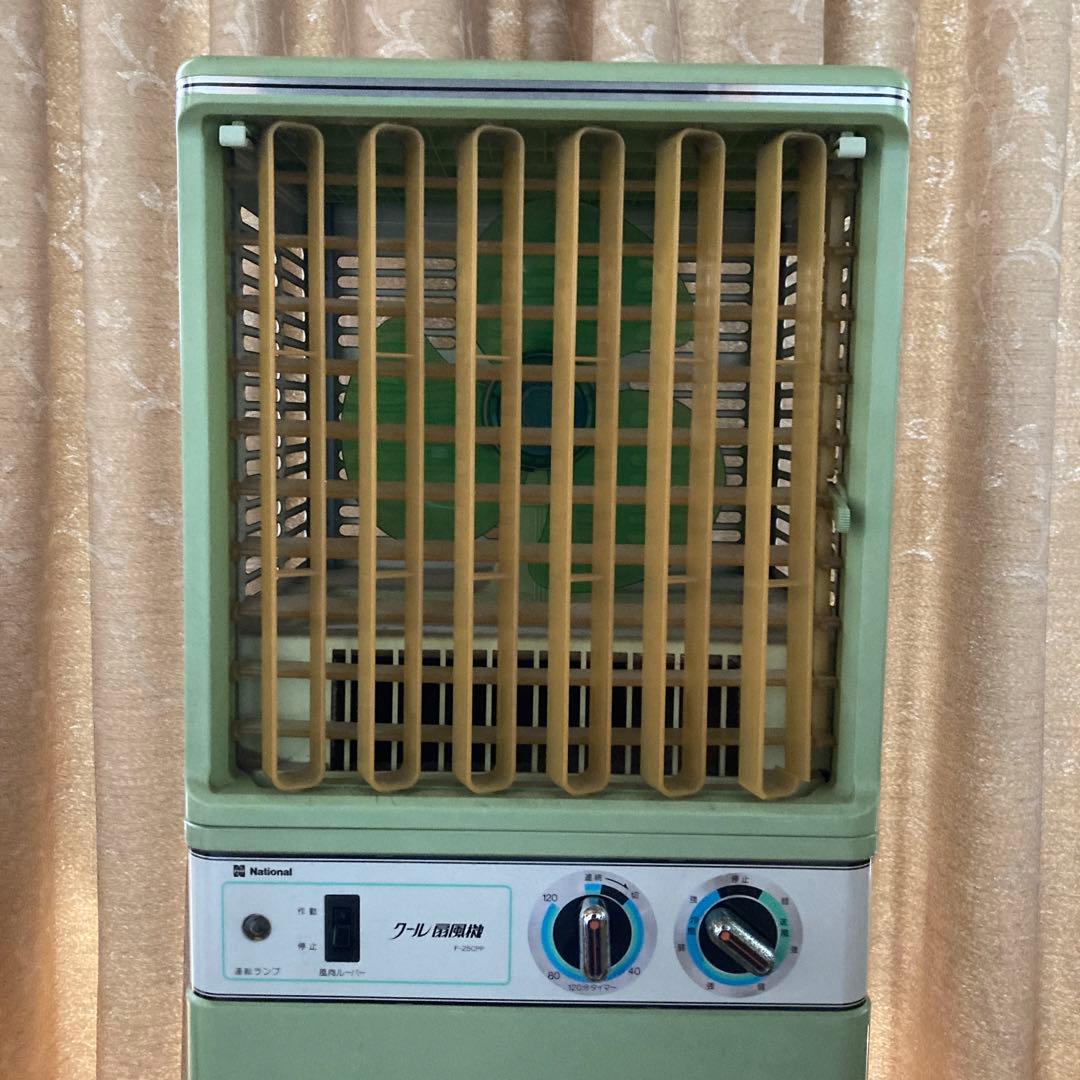 ジャンク】 クール扇風機 昭和レトロ ナショナル national 冷風 - メルカリ
