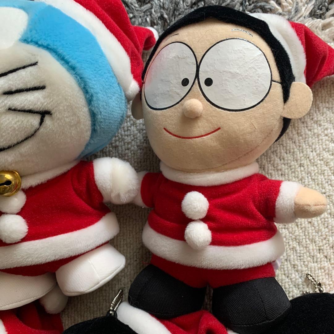 非売品 LOTTE ドラえもん サンタぬいぐるみ 5体セット - メルカリ