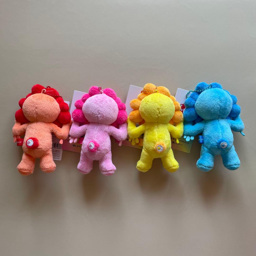 8種 コンプリート 推しカラー 日焼け ミャクミャク ボールチェーン