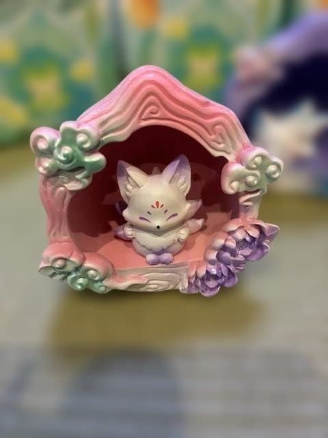 Borders様専 用九尾の狐 フィギュア 置物 幻想系 インテリア 開運 可