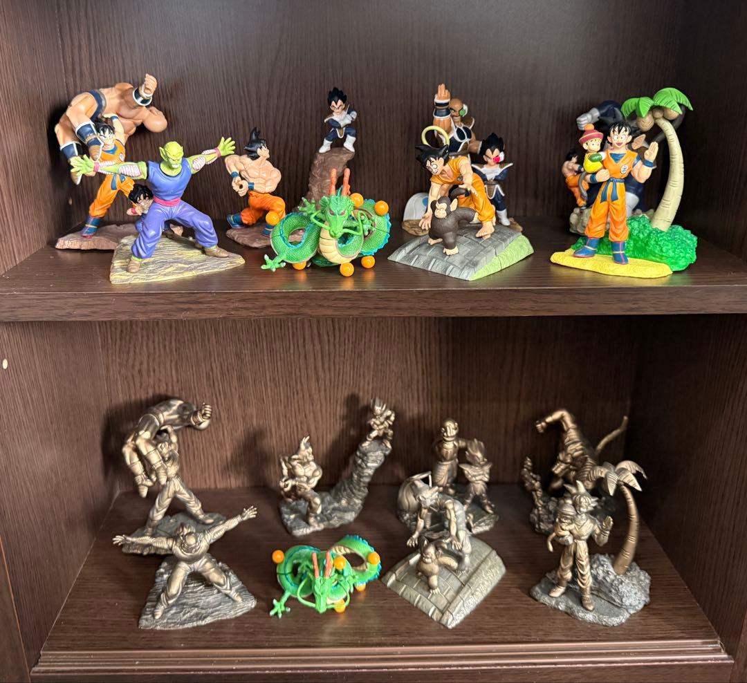 激レア！ドラゴンボールカプセル　カラーブロンズ　フルコン　宿命の戦い！サイヤ人編 ドラゴンボールカプセル ～宿命の戦い！サイヤ人編～ 7個セット(完成品