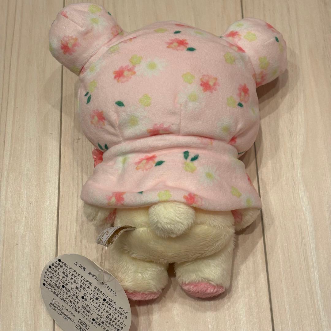 コリラックマ meets チャイロイコグマテーマ ぬいぐるみ お花ケープ