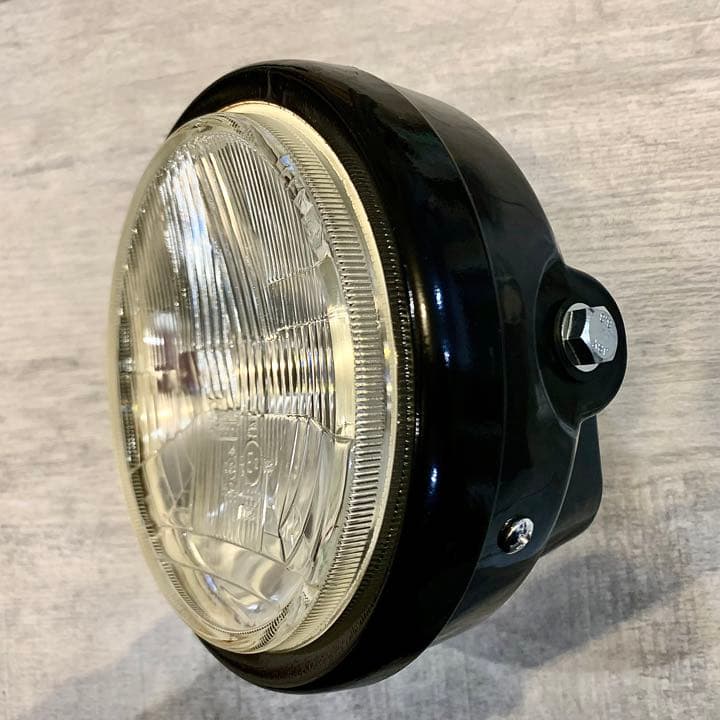 シビエヘッドライト凹み当時物160ぱいマーシャル