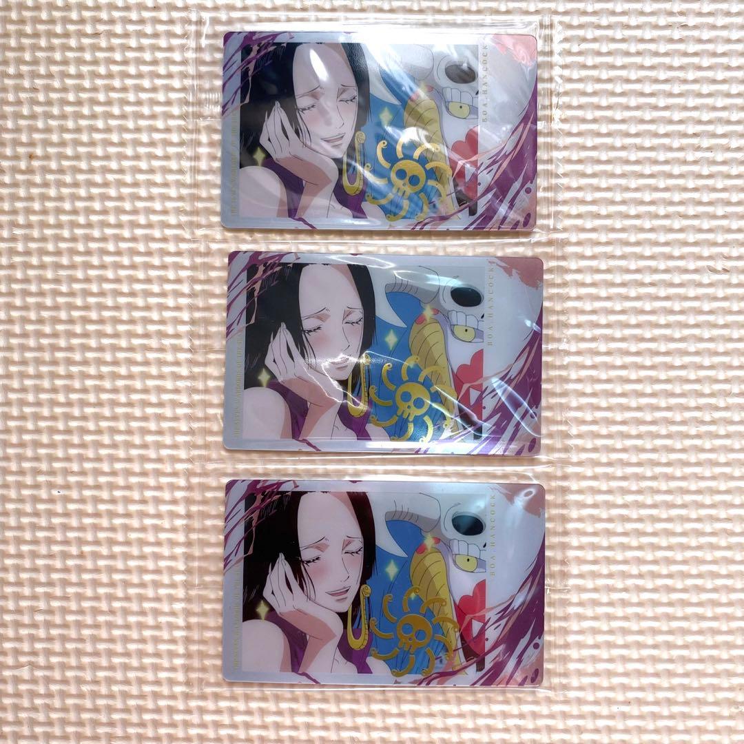 ワンピースウエハースカード(ハンコック3枚セット) - メルカリ