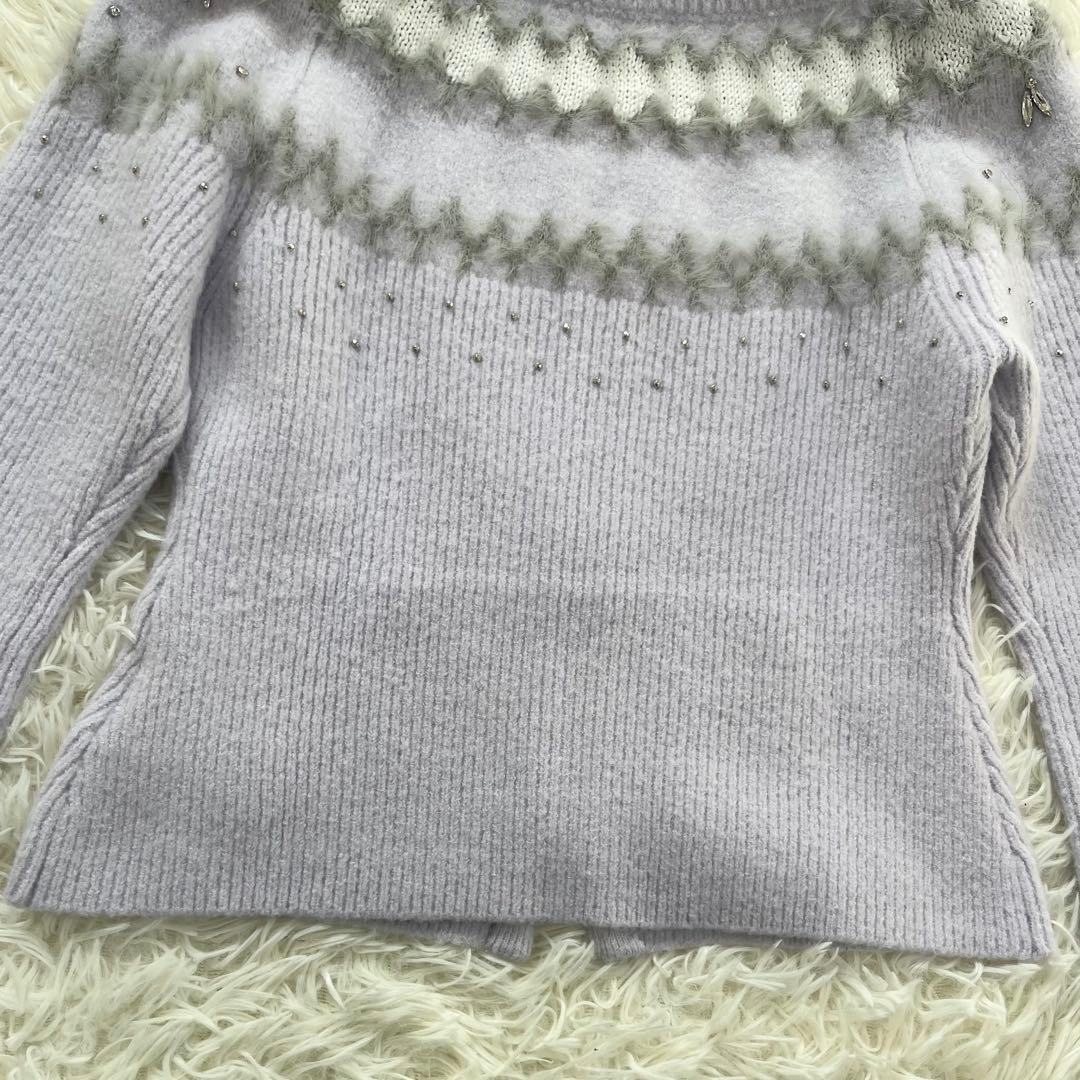 CELFORD セルフォード フェアアイルジップ カーディガン 2024年秋冬