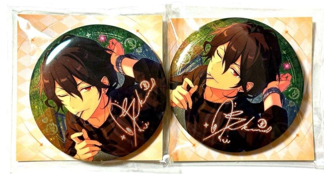 あんスタ 中国 招募 缶バッジ 中国限定 朔間零 開花前 2点 - メルカリ