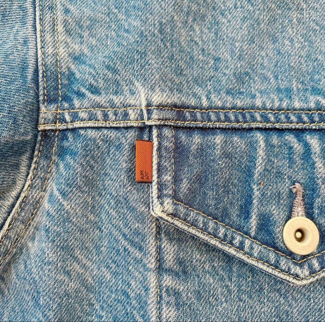 美品 スピックアンドスパン 22SS デニムシャツ ジャケット ブルー 人気