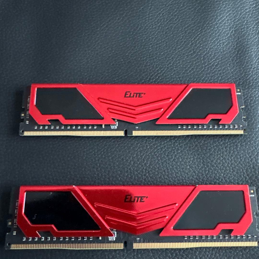 メモリー TEAMGROUP ELITE DDR4 2666MHz 16GB (2x8GB ELITE DDR4 DESKTOP MEMORY 16GB(2x8GB) 2666MHz CL19 | TEAMGROUP