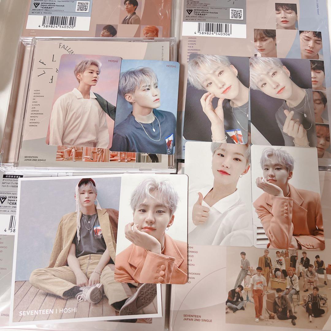SEVENTEEN ホシ 舞い落ちる花びら トレカ SEVENTEEN セブチ 舞い落ちる花びら Fallin' Flower フォトカード